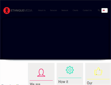 Tablet Screenshot of ethnicmedia.ca